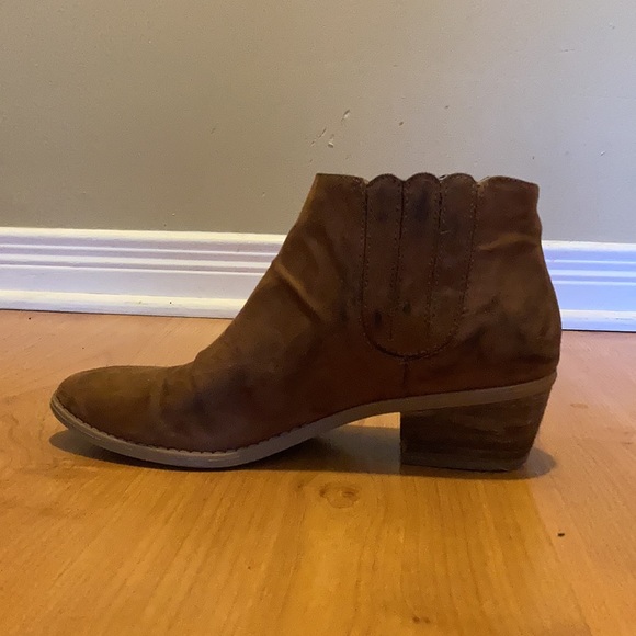 Brown Leather Booties - Picture 4 of 6